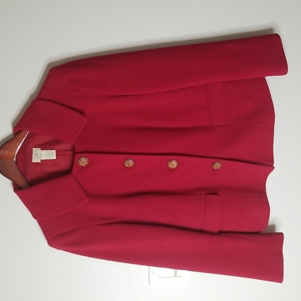 J Jill Button Down Jacket With Collar - image 1